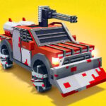 Zombie Derby: Blocky Roads Online